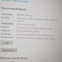 لب تاپ DELL InspironRyzen5 3505|رایانه همراه|تهران, افسریه شمالی|دیوار