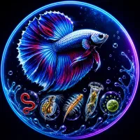 انواع غذاهای زنده آبزیان