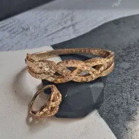 دستبند النگویی فیوژن نقره ۹۲۵