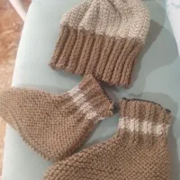 پادری نمگیر/جوراب/کیف ساحلی مکرومه