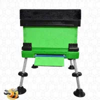 دو کندو هفت گوهر کف باز با پک تجهیزات زنبورداری