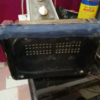 رادیو توشیبا قدیمی دهه ۵۰|کلکسیون اشیاء عتیقه|کبودرآهنگ, |دیوار