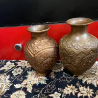 گلدان مسی قدیمی