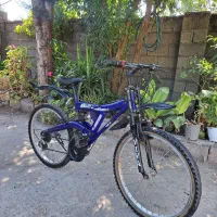 دوچرخه ۲۴ دنده ای تمیز|دوچرخه، اسکیت، اسکوتر|رشت, جانبازان|دیوار