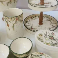 ظروف سرامیک  ،طرح باغ گلدان|صنایع دستی و سایر لوازم تزئینی|مشهد, انقلاب|دیوار