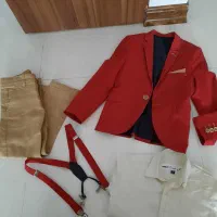 کلی لباس مجلسی پسرانه کت و شلوار پسرانه پافر کاپشن