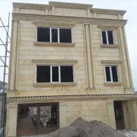 اجرای نمای ساختمان آجر وسنگ