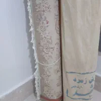 فرش نه متری یک جفت نگین مشهد گل ابریشم دار|فرش|ارومیه, |دیوار