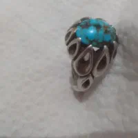 انگشتر نقره ۹۲۵ نا نگین فیروزه