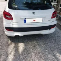 207 سقف فلز مدل 1403|خودرو سواری و وانت|قم, باجک سه|دیوار