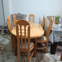 فروش میزو صندلی ناهار خوری  6 نفره