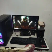 کیس گیمینگ همراه با موس کیبورد مانیتور