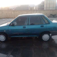 پراید مدل ۸۷ دورنگ.