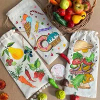 کیسه ساندویچ  در طرح دلخواه|سفره، حوله، دستمال آشپزخانه|ایلام, |دیوار