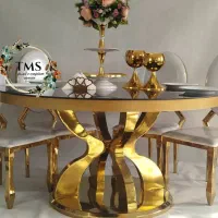 میز فلزی تالاری ماهک