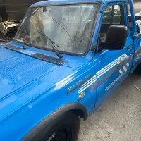 نیسان وانت ۱۴۰۰ جرثقیل چرخگیر امداد خودرو بیرنگ