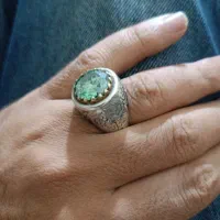 انگشتر نقره موزونایت