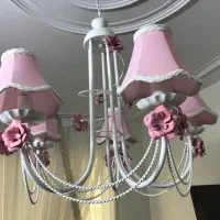 لوستر و آباژور فانتزی دخترانه|لوستر و چراغ آویز|تهران, هفت حوض|دیوار