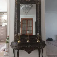 اینه شمعدان سالم و تمیز