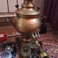 سماور زغالی برنجی