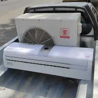 کولر درجه1 سوخته سالم دوتیکه ایستاده خریدارم