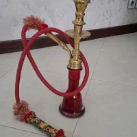 قلیان تنه برنجی نوشیلنگ استخوانی