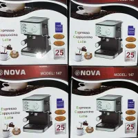 اسپرسوساز نوا مباشی دسینی استیل مشکی سفید