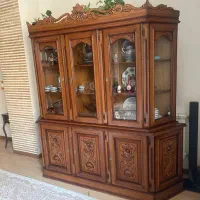 بوفه چوبی|بوفه، ویترین، کنسول|کرج, باغستان|دیوار