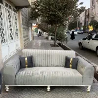 مبل راحتی ست ۸ نفره مدل پروانه|مبلمان خانگی و میز عسلی|قم, دروازه چوبی|دیوار