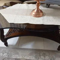 میز جلو مبلی همراه دو عسلی|مبلمان خانگی و میز عسلی|شاهین‌شهر, مخابرات (شهید بهشتی)|دیوار