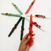 شمع قلمی یلدا|صنایع دستی و سایر لوازم تزئینی|قائن, |دیوار