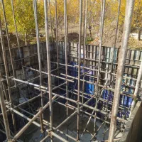 ارماتور قالب‌بندی بتن‌ریزی تیرچه الماتور استخر پی