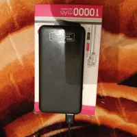 پاوربانک ده هزار درحد نو با کارتن و سایل جانبی|لوازم جانبی موبایل و تبلت|دورود, |دیوار