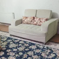 فروش مبل هفت نفره با سه عدد میز عسلی|مبلمان خانگی و میز عسلی|قزوین, |دیوار