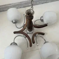 لوستر حبابی ۴ شاخه