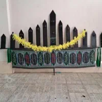 علامت محرم وبه همراه یک پایه