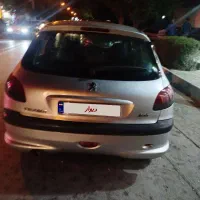 پژو206مدل88 درجه یک دور رنگ