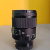 لنز سیگما E مانت سونی 24mm / f.1.4 Sigma در حد نو|دوربین عکاسی و فیلمبرداری|تهران, فلسطین (میدان انقلاب)|دیوار