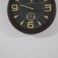 ساعت دیواری قهوه‌ای|ساعت دیواری و تزئینی|کوهدشت, |دیوار