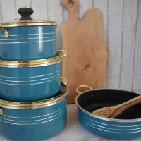 سرویس قابلمه گرانیت کیفیت بالا|ظروف پختوپز|بندرعباس, |دیوار