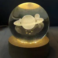 گوی کریستالی (چراغ خواب و تزئینی و کادویی)