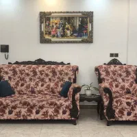 مبلمان ۱۲ نفره + میز ناهار خوری ۴ نفره + تشک ۲نفره