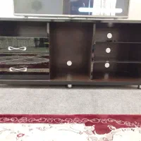 میز تلویزیون ام دی اف و شیشه