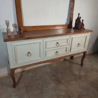 کنسول پایه بلند چوبی|بوفه، ویترین، کنسول|تهران, شهید رجایی|دیوار