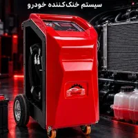 شست‌وشوی رادیاتور و کل مدار آب موتور با دستگاه