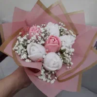 شمع گل زیبا