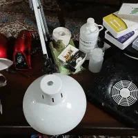 تمام وسایل کاشت ناخون(فروش فوری)