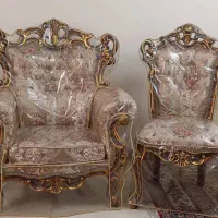 مبلمان استیل ۹ نفره سلطنتی|مبلمان خانگی و میز عسلی|تهران, صادقیه|دیوار