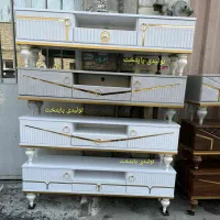 میز تلویزیون ۱۴۰ سانت مدل پایه گنبدی میز ال سی دی