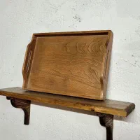 طراحی و ساخت محصولات چوبی سفارشی|کتابخانه، شلف، قفسه‌های دیواری|آباده, |دیوار